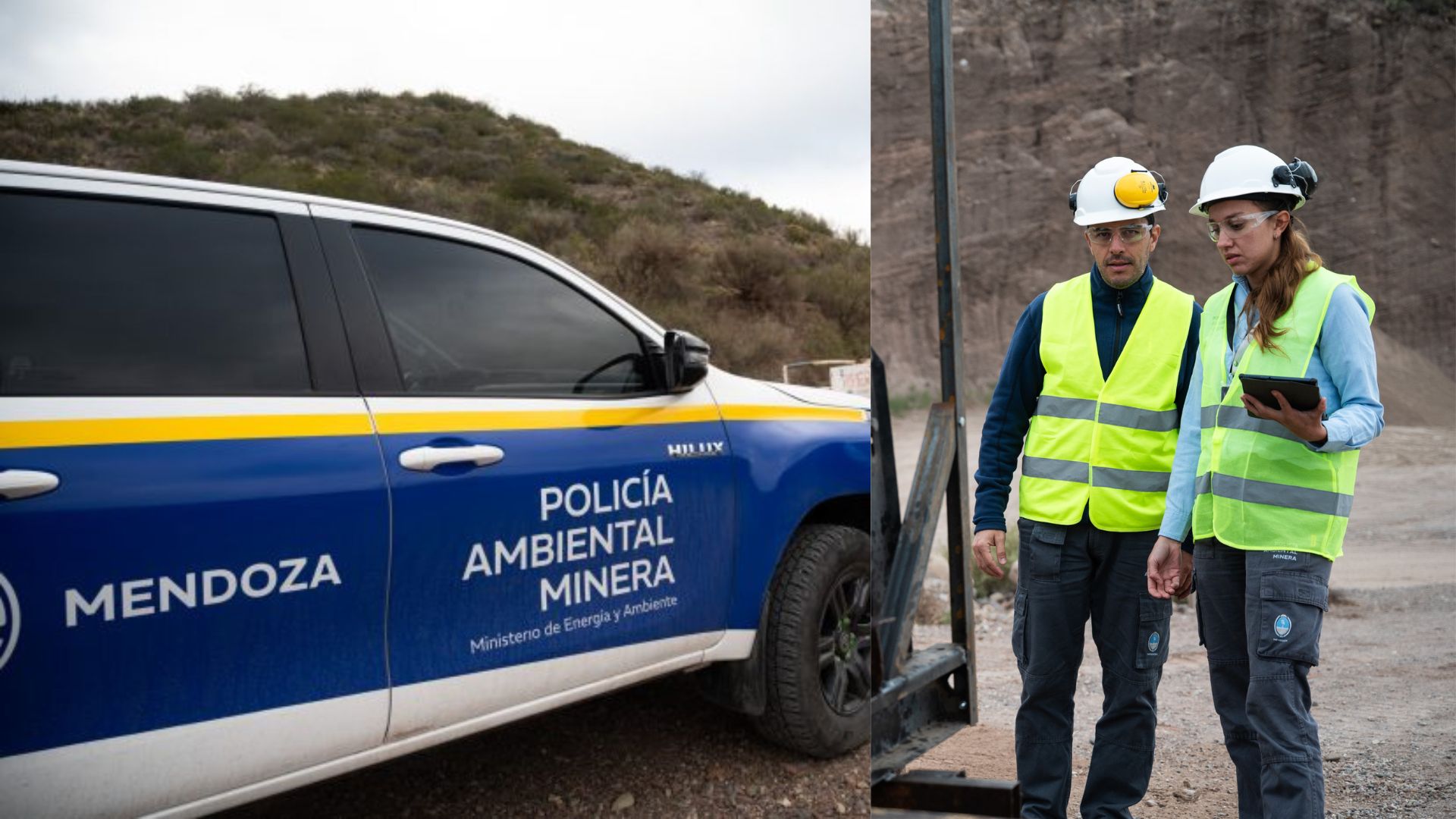 En Mendoza, la Policía Ambiental Minera sigue con estrictos controles de canteras