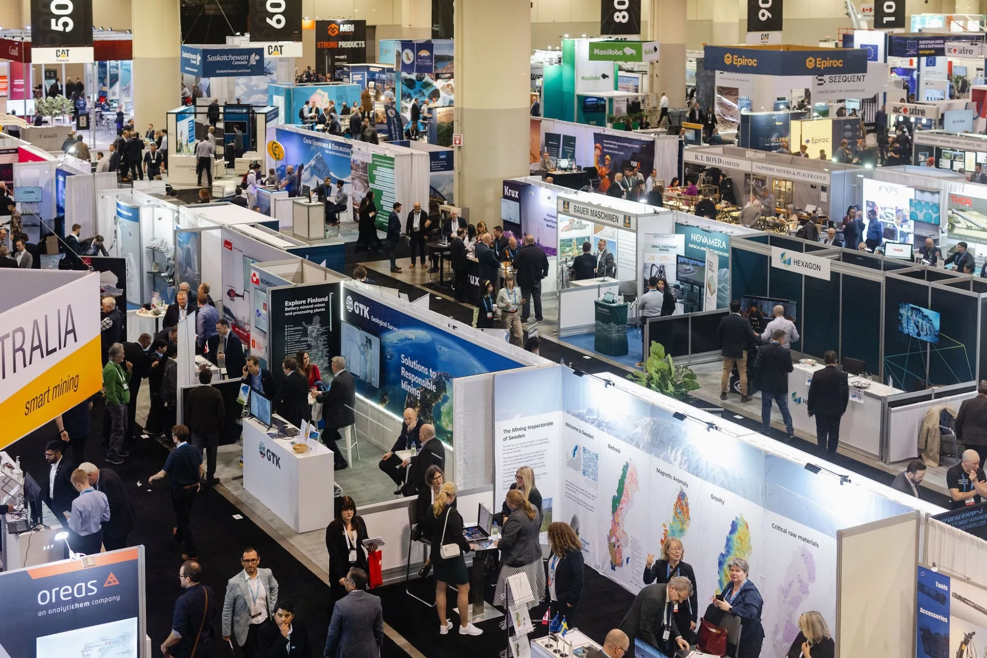 Fuerte presencia de Argentina en la Expomin 2025 en Chile