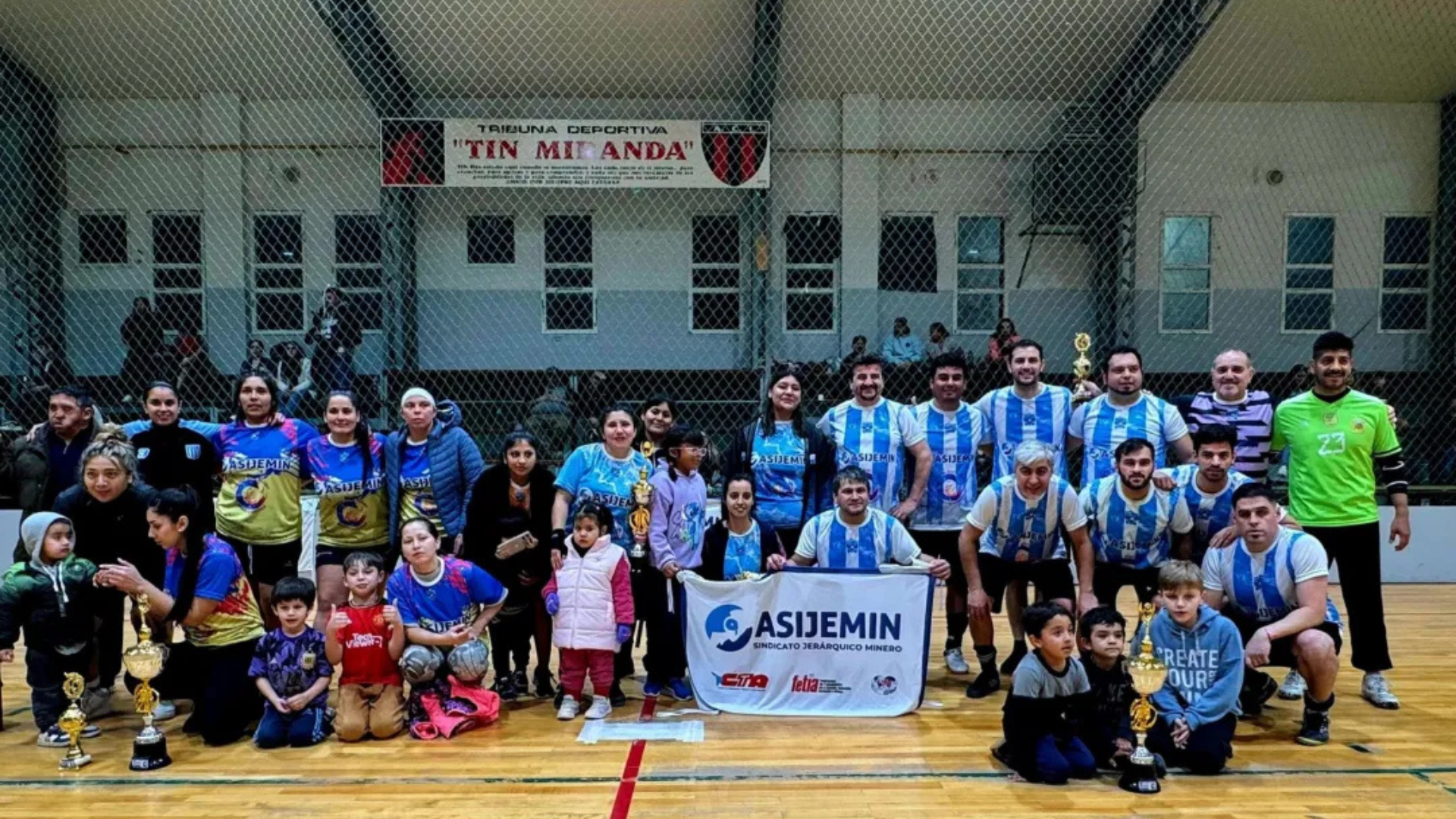 Sindicato minero impulsa actividades solidarias con fuerte compromiso social