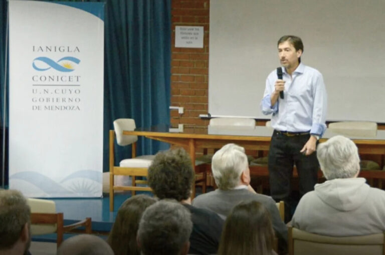 Pablo Villagra es el nuevo director del IANIGLA, órgano clave para glaciares, minería y el agua