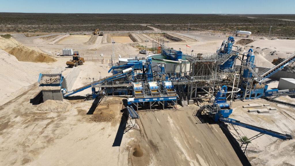 Río Negro se prepara para reactivar la producción de arenas silíceas ante el nuevo impulso de Vaca Muerta