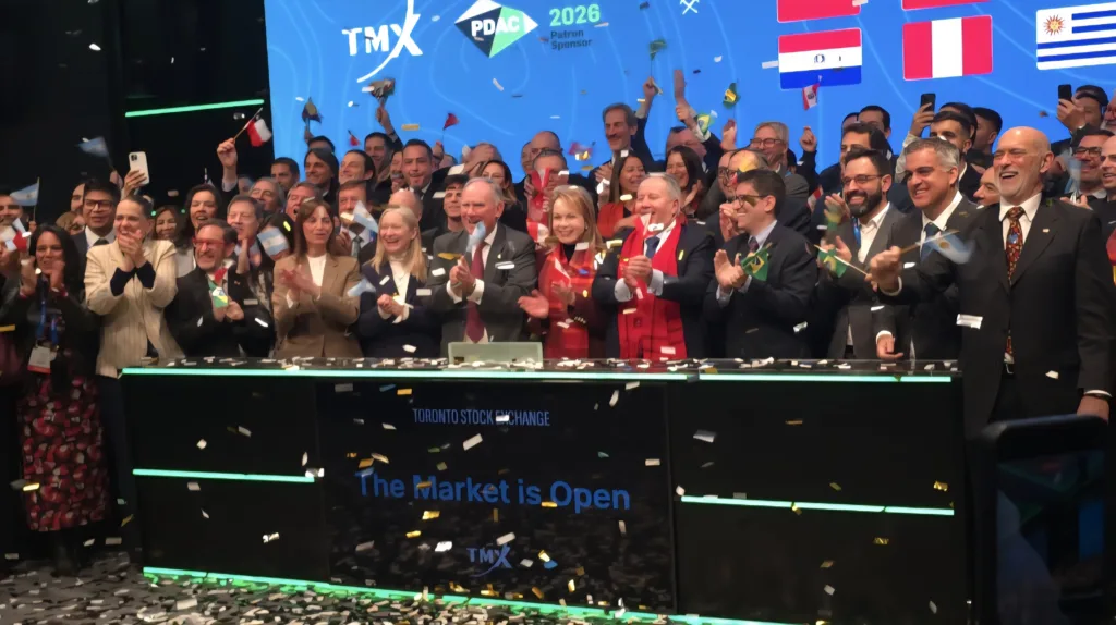 Argentina participó de la apertura de la Bolsa de Valores de Toronto en el PDAC