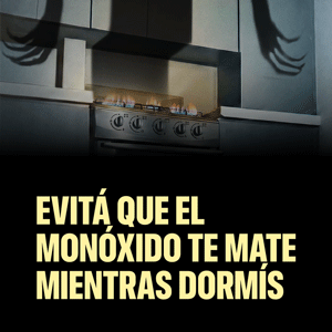 Consejos para evitar el monóxido de carbono en invierno.