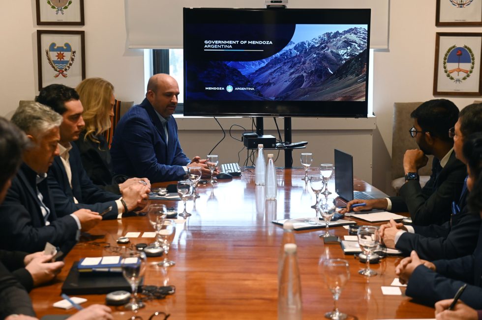 La mayor minera estatal de la India analiza oportunidades de inversión en Mendoza y pone a la provincia en el radar de Asia
