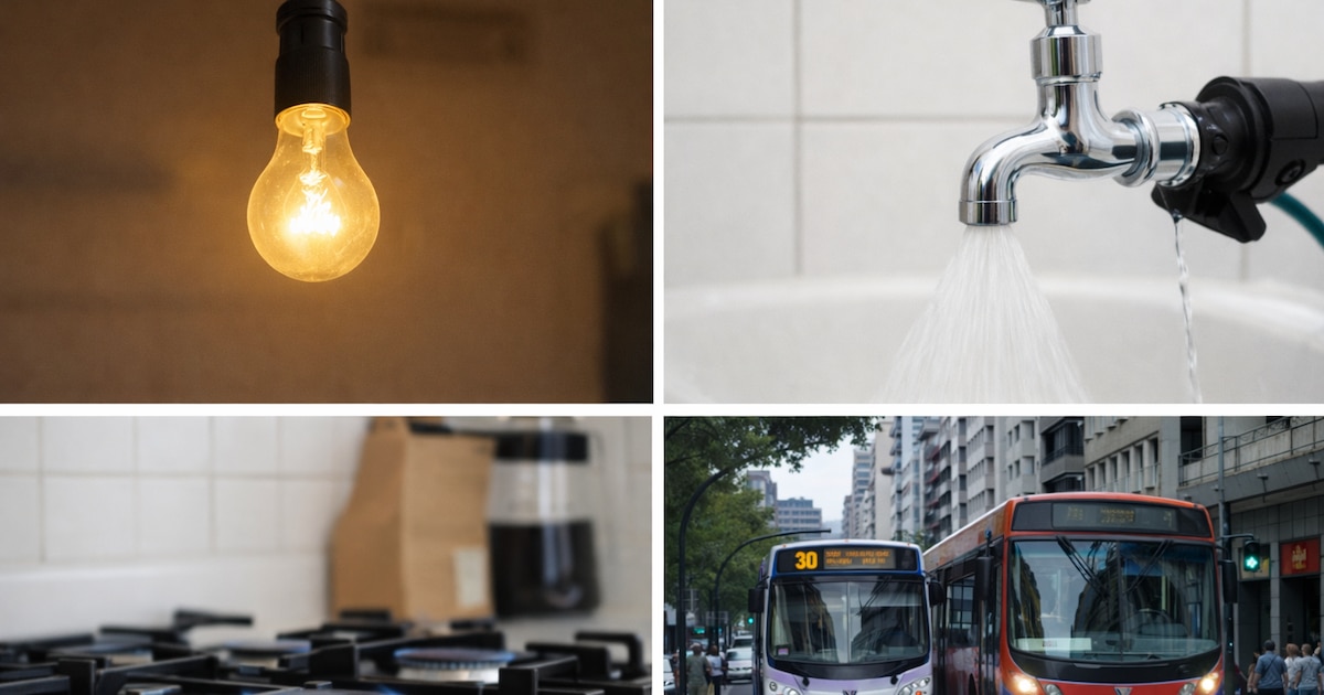 Agosto llega con aumentos en transporte, alquileres y servicios