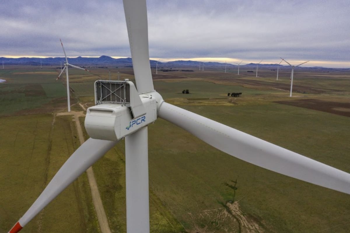 PCR llevó a 276,6 MW la capacidad del parque eólico Mataco-San Jorge