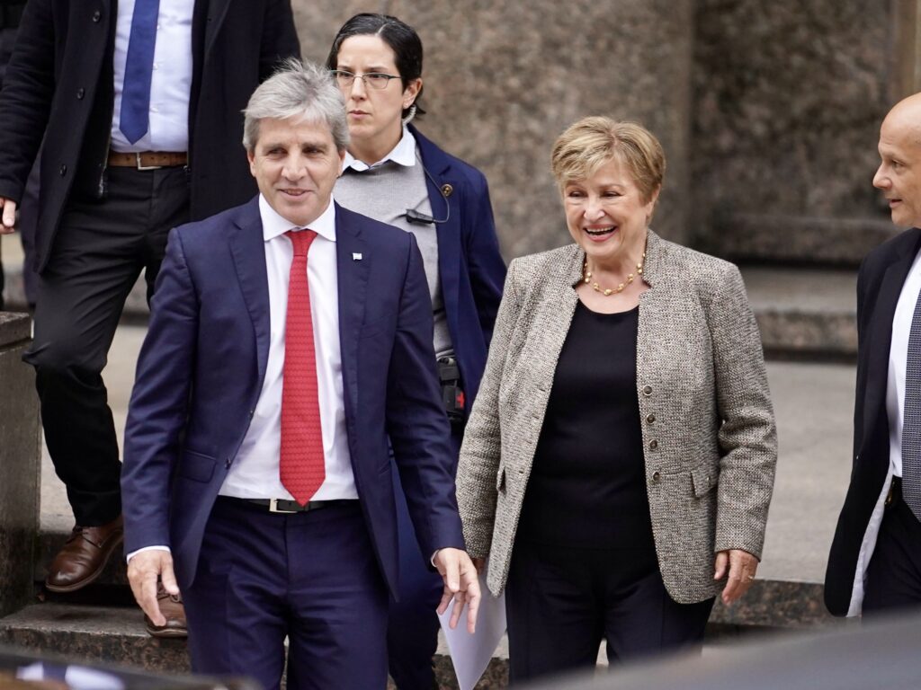 Georgieva descartó otro préstamo y pidió ampliar el crecimiento argentino