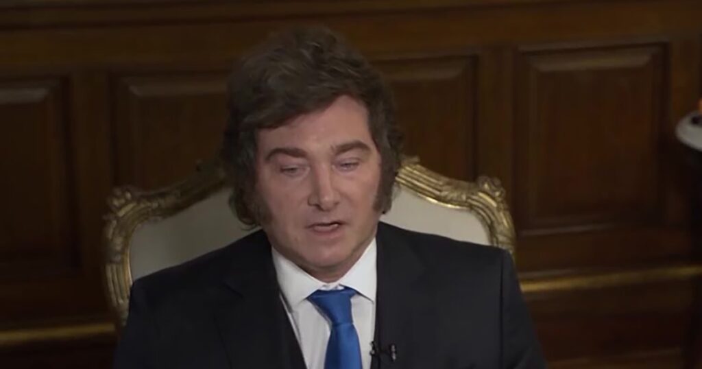 Milei defendió reformas financieras y anticipó crecimiento de las exportaciones mineras