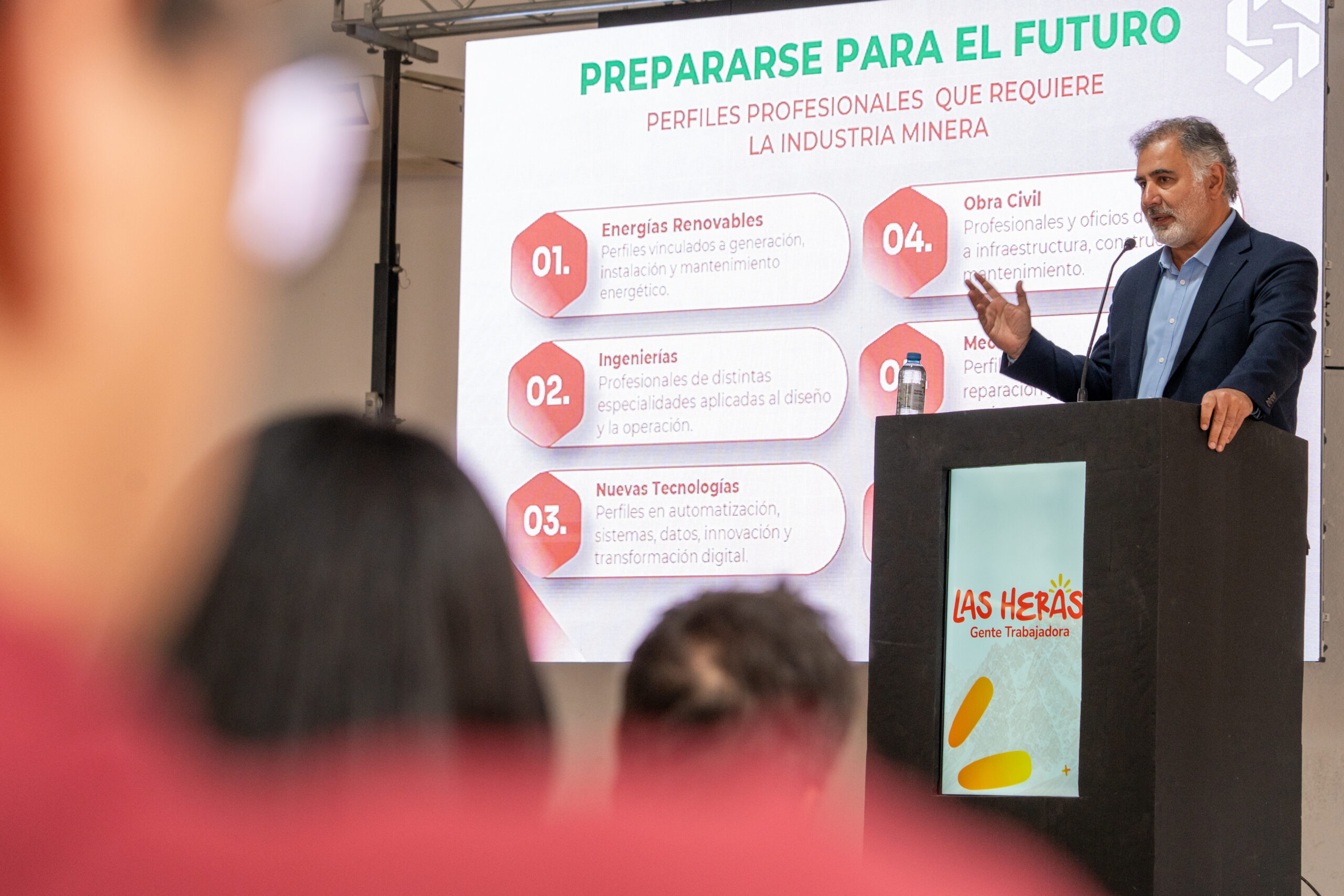 PSJ Cobre Mendocino participó del Foro de Minería y Desarrollo Empresarial Joven de Las Heras