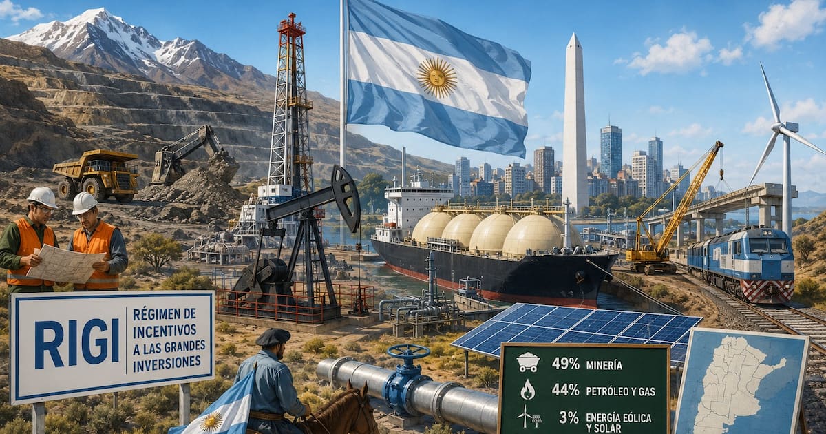 El RIGI cumple dos años con 42 proyectos y concentración sectorial