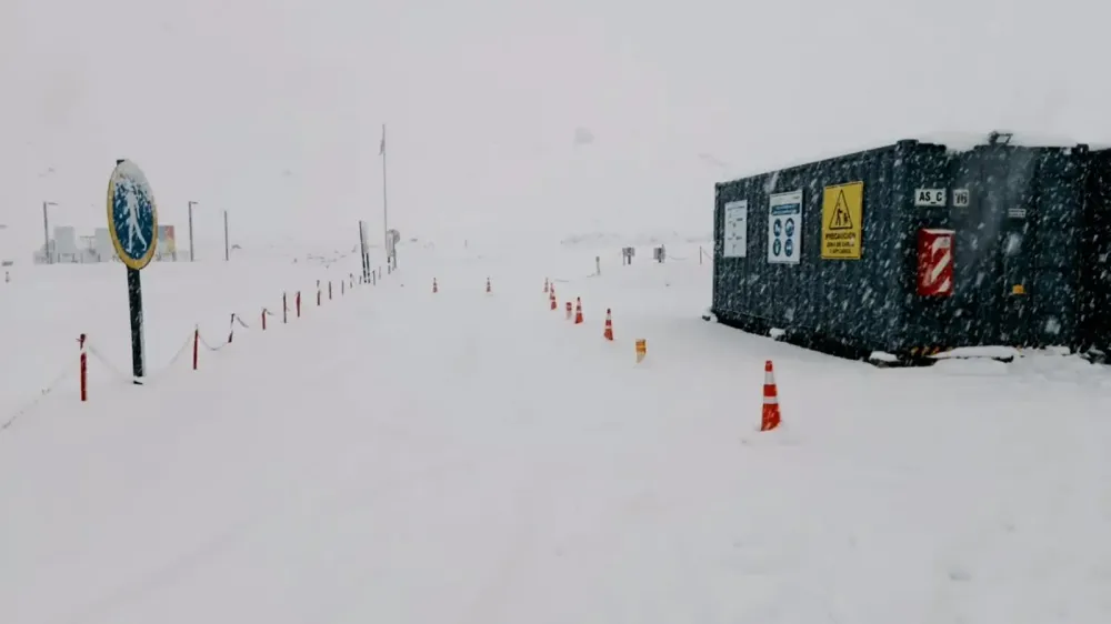 El Pachón reforzó su preparación ante un temporal de nieve excepcional